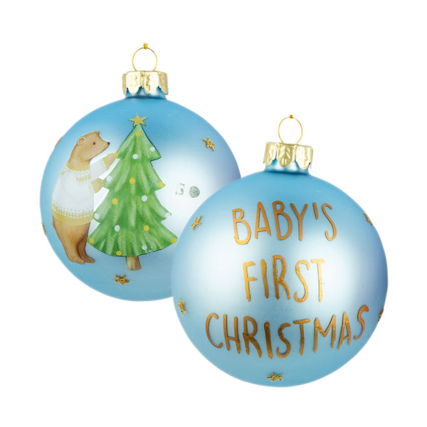 Assorted Baby's 1st Bear Double Sided Ball, INDIVIDUALLY SOLD