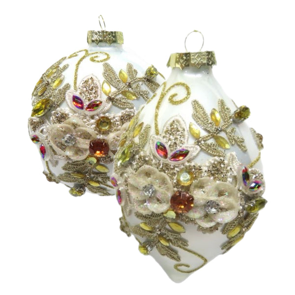 Assorted Gold Flower Cutout Ball, INDIVIDUALLY SOLD