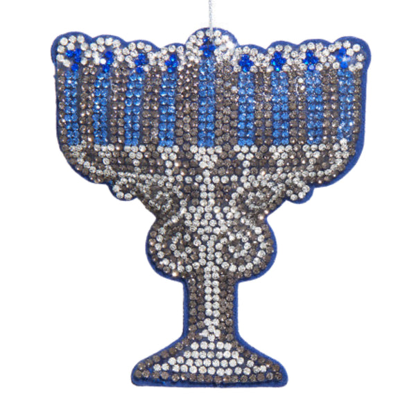 Assorted Hanukkah Bedazzled Ornament, INDIVIDUALLY SOLD