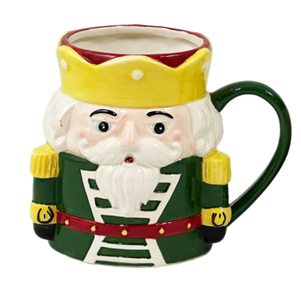 Assorted Nutcracker Mug, INDIVIDUALLY SOLD