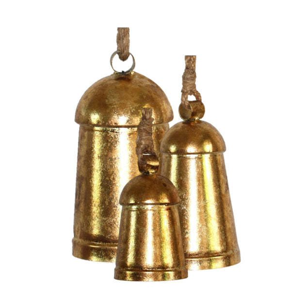 Assorted Gold Bell Ornament, INDIVIDUALLY SOLD