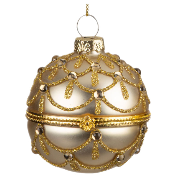 Assorted Champagne With Gold Loops Kismet Ball, INDIVIDUALLY SOLD
