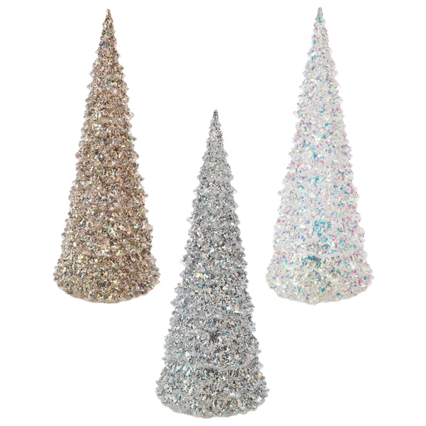 Assorted Large LED Tree Figurine, INDIVIDUALLY SOLD