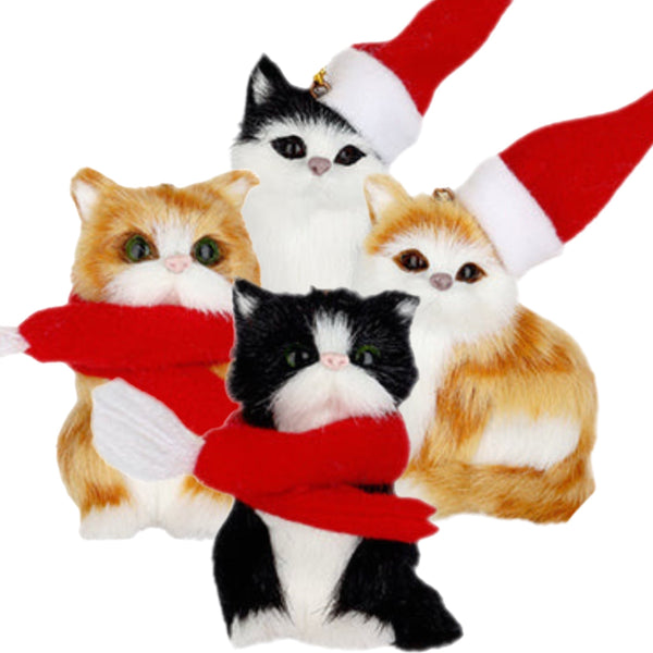 Assorted Cat Ornament, INDIVIDUALLY SOLD