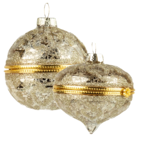 Assorted Gold Crackle Kismet Ball, INDIVIDUALLY SOLD