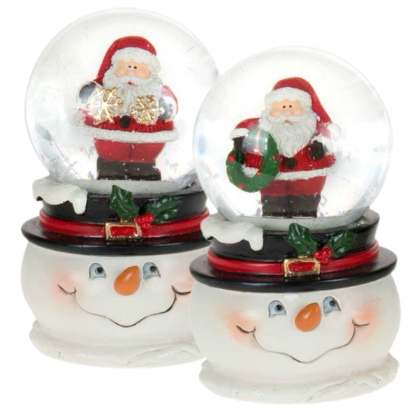 Assorted Snowman Base Snowglobe, INDIVIDUALLY SOLD