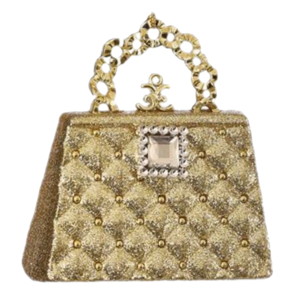 Assorted Gold Purse Ornament, INDIVIDUALLY SOLD