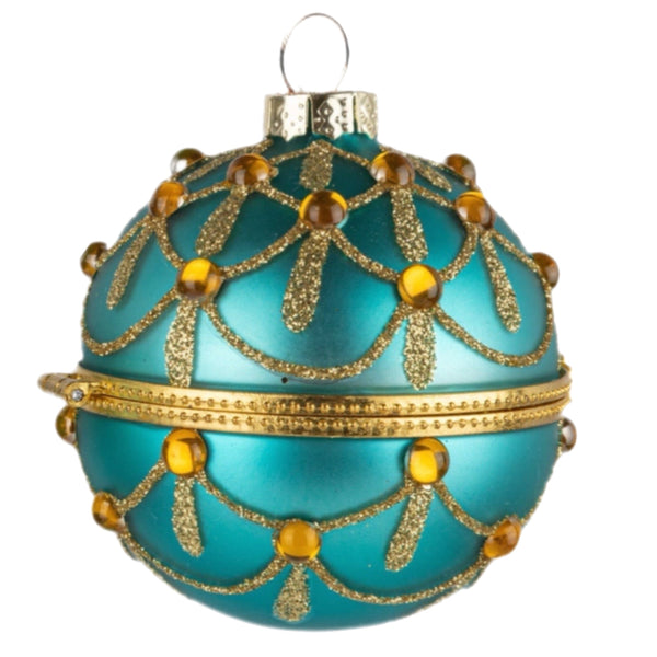 Assorted Blue With Gold Swag Kismet Ball, INDIVIDUALLY SOLD