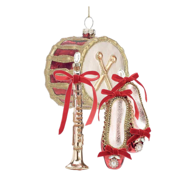 Assorted 12 Days Of Christmas Ornament, INDIVIDUALLY SOLD