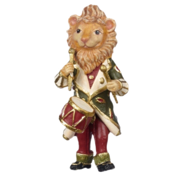 Assorted Lion With Drum Ornament, INDIVIDUALLY SOLD