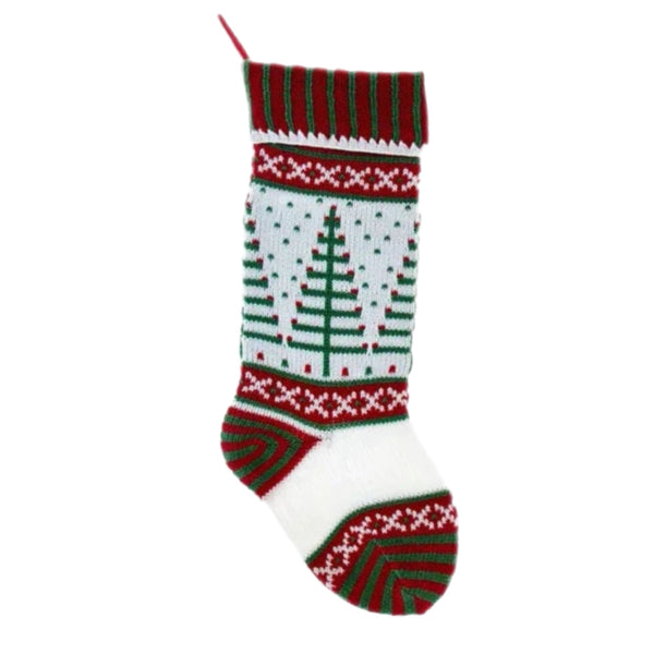Assorted 20" Knit Stocking, INDIVIDUALLY SOLD