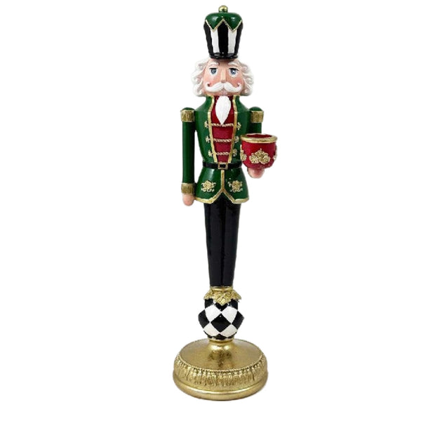 Assorted Nutcracker In Green Suit Figurine, INDIVIDUALLY SOLD