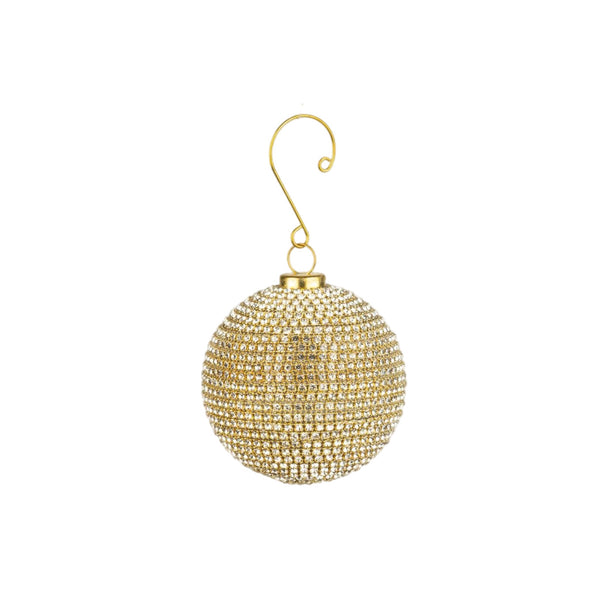 Assorted Gold Rhinestone Ball, INDIVIDUALLY SOLD