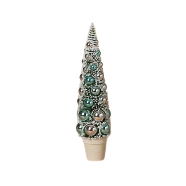 Assorted Pastel Bottlebrush Tree Figurine, INDIVIDUALLY SOLD