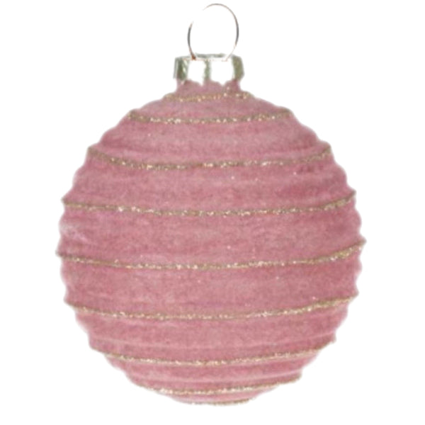 Assorted Pink Glitter Ball, INDIVIDUALLY SOLD