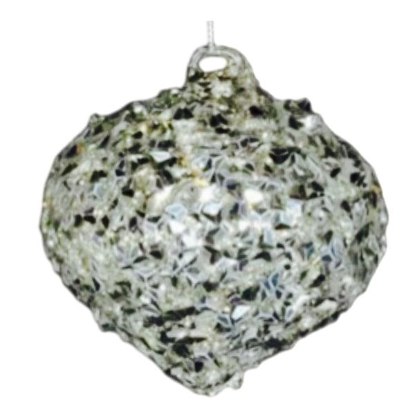 Assorted Silver Iced Ball, INDIVIDUALLY SOLD