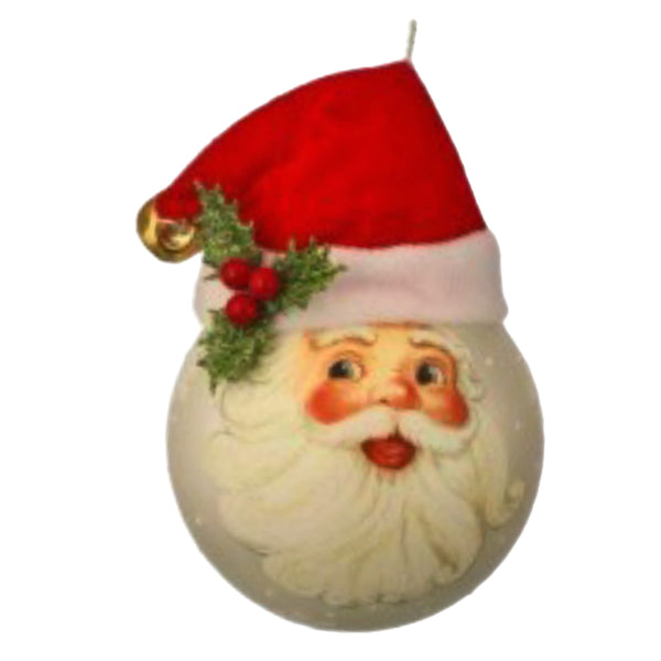 Assorted Santa Face Ball, INDIVIDUALLY SOLD