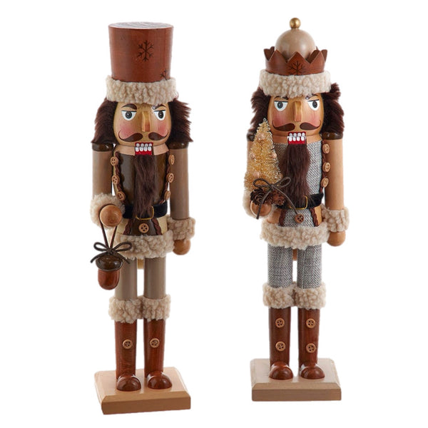 Assorted 15" Woodland Nutcracker, INDIVIDUALLY SOLD