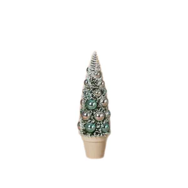 Assorted Pastel Bottlebrush Tree Figurine, INDIVIDUALLY SOLD