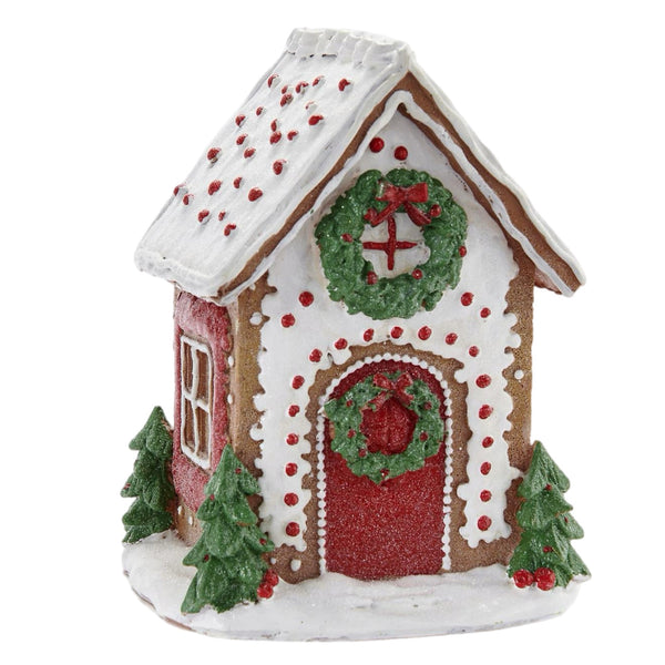 Assorted Gingerbread House Figurine, INDIVIDUALLY SOLD