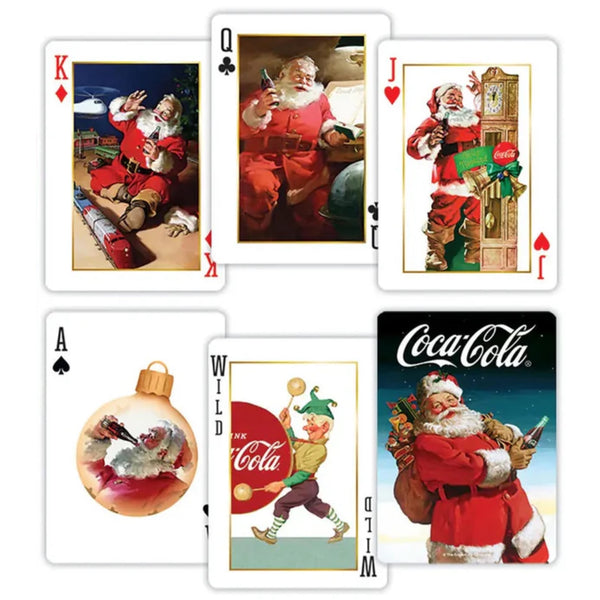 Coca Cola Santa Playing Cards