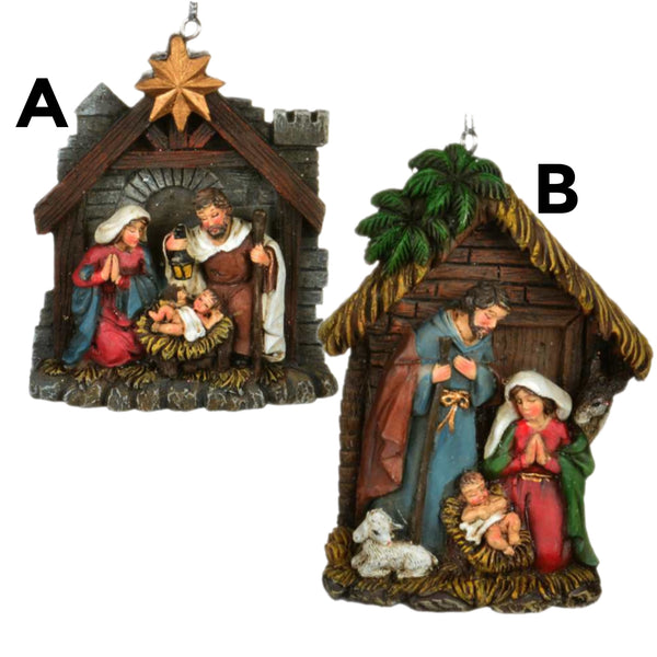 Assorted Holy Family Ornaments, INDIVIDUALLY SOLD