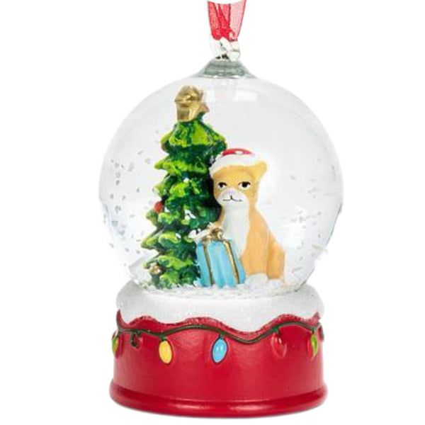 Assorted Mini Cat Snowglobe Ornament, INDIVIDUALLY SOLD