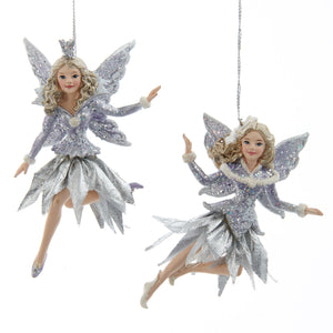 Assorted Silver Flying Fairy Ornament, INDIVIDUALLY SOLD