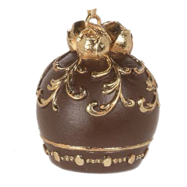 Assorted Chocolate Truffle Ornament, INDIVIDUALLY SOLD