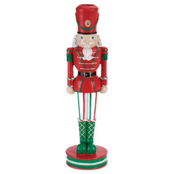 Assorted Nutcracker Taper Candle Holder, INDIVIDUALLY SOLD