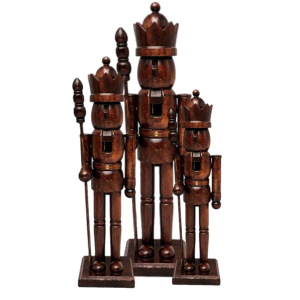 Assorted Dark Wood Nutcracker, INDIVIDUALLY SOLD
