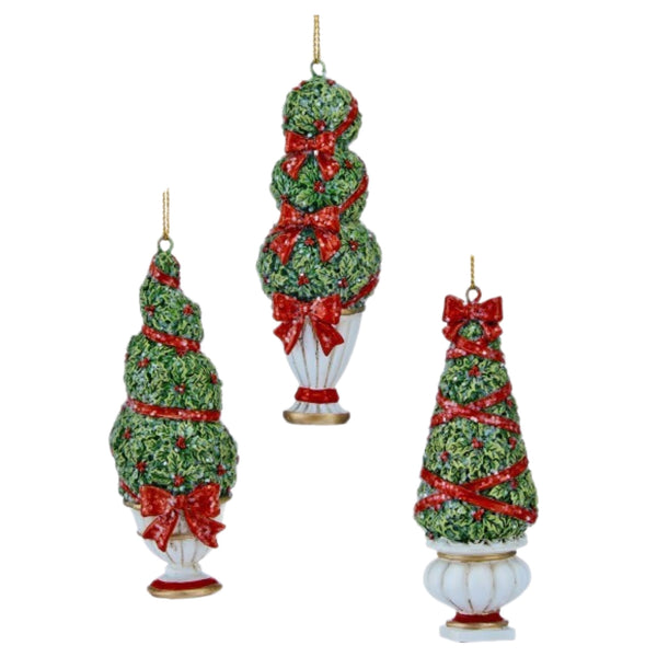 Assorted Topiary Ornament, INDIVIDUALLY SOLD