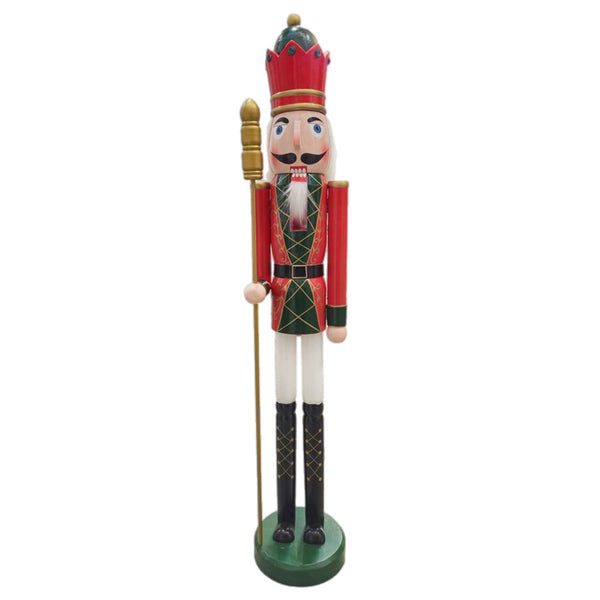 Assorted Nutcracker With Staff, INDIVIDUALLY SOLD