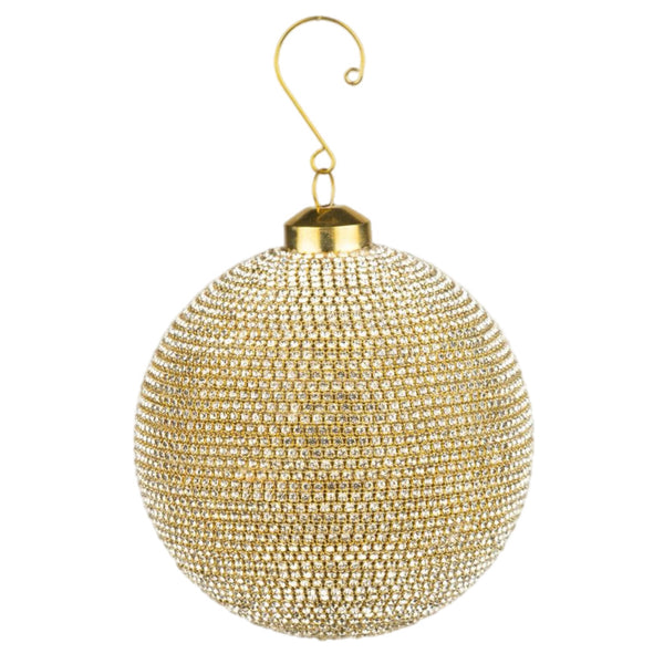 Assorted Gold Rhinestone Ball, INDIVIDUALLY SOLD