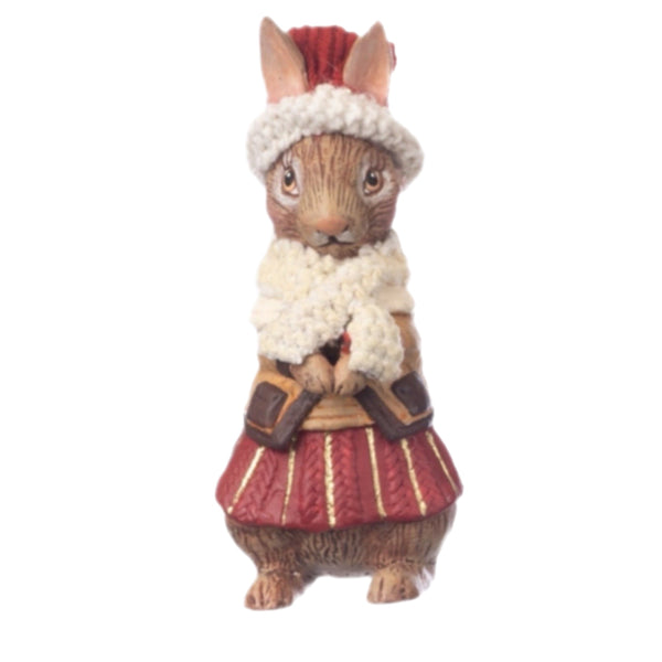 Assorted Rabbit In Apron Ornament, INDIVIDUALLY SOLD