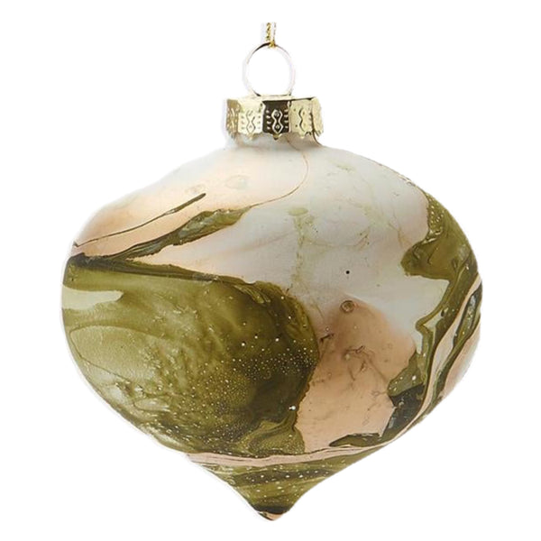 Assorted Green Marbled Effect Ball, INDIVIDUALLY SOLD