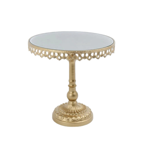 Assorted Gold Scallop Cake Stand, INDIVIDUALLY SOLD