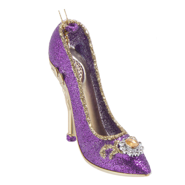 Assorted Purple High Heel Ornament, INDIVIDUALLY SOLD