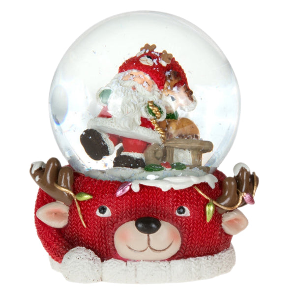 Assorted Reindeer Base Snowglobe, INDIVIDUALLY SOLD