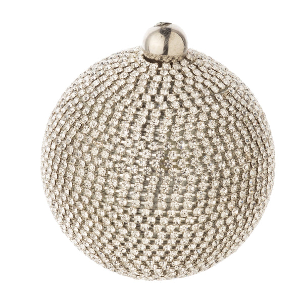 Assorted Silver Rhinestone Ball, INDIVIDUALLY SOLD