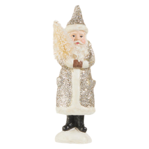 Assorted Santa Holding Tree Ornament, INDIVIDUALLY SOLD