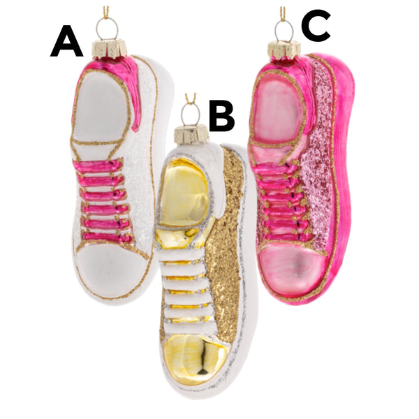 Assorted Tennis Shoe Ornament, INDIVIDUALLY SOLD