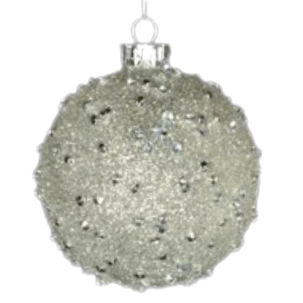 Assorted White Beaded Ball, INDIVIDUALLY SOLD