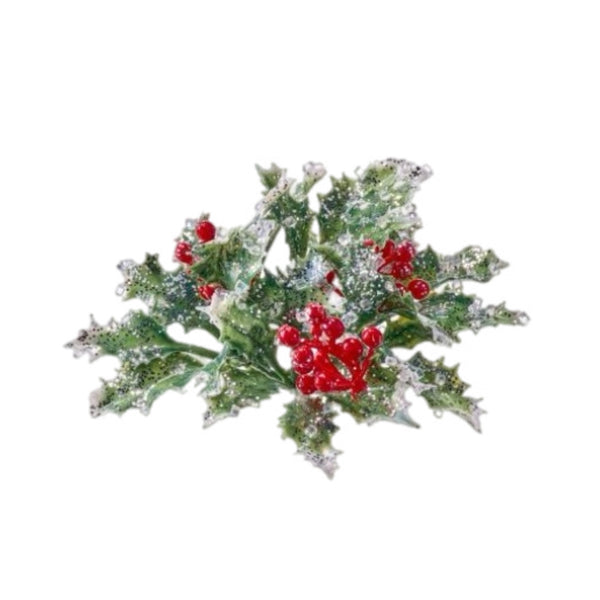 Assorted Ice Holly Candle Rings, INDIVIDUALLY SOLD