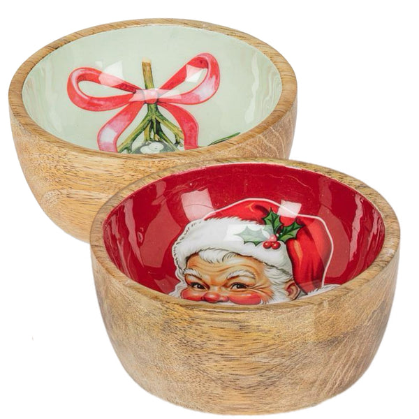 Assorted Vintage Christmas Bowl, INDIVIDUALLY SOLD