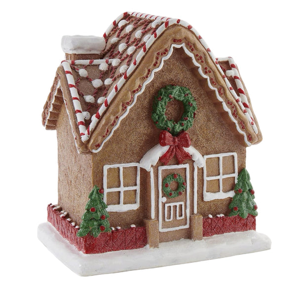 Assorted Gingerbread House Figurine, INDIVIDUALLY SOLD