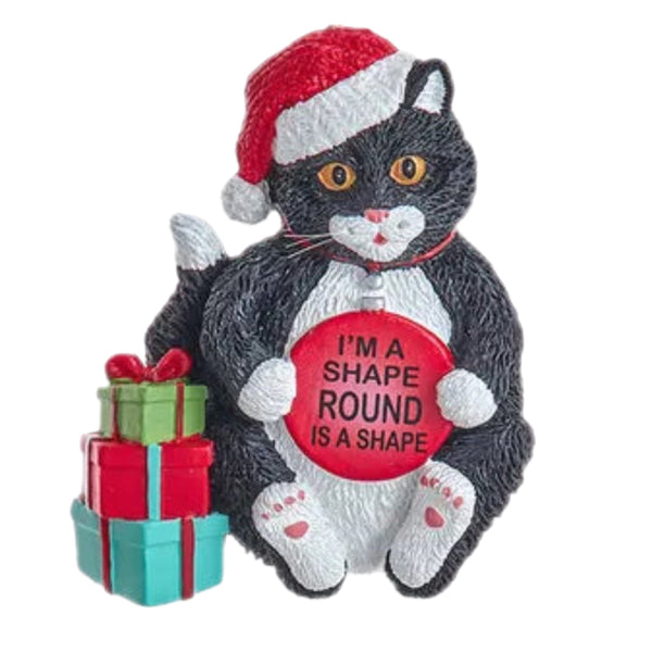 Assorted Fat Cat Ornament, INDIVIDUALLY SOLD