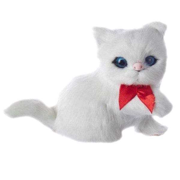 Assorted Furry Cat Ornament, INDIVIDUALY SOLD
