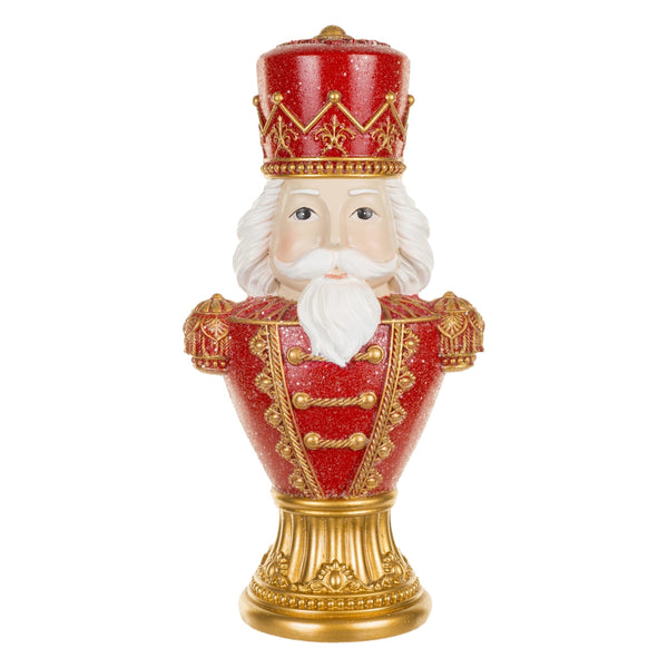 Assorted Red & Gold Bust Figurine, INDIVIDUALLY SOLD