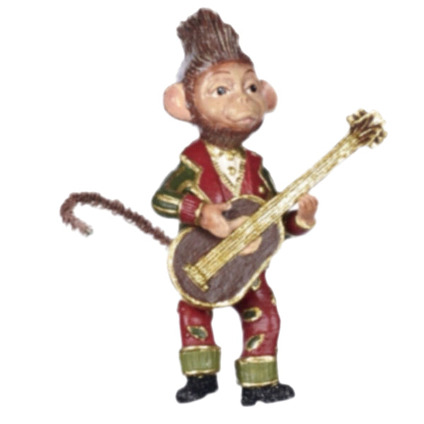 Assorted Musical Monkey Ornament, INDIVIDUALLY SOLD